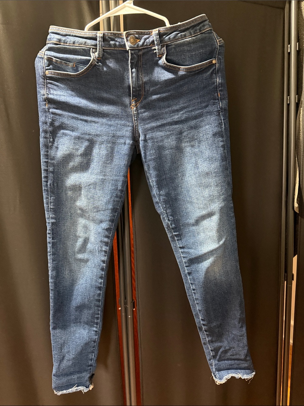 Zara Dark Blue Skinny Jeans